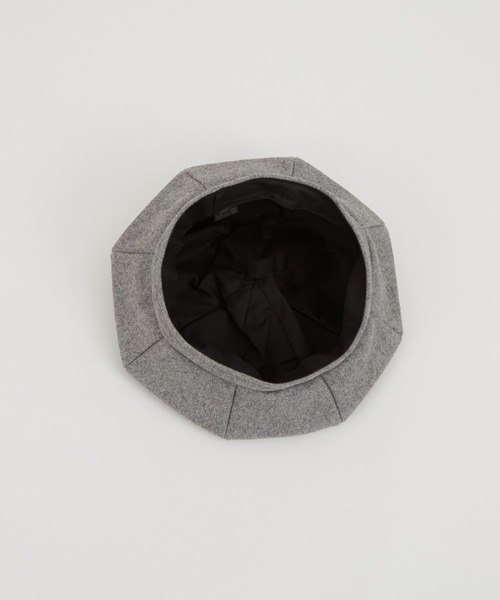 improves（インプローブス）の「ウール混 ベレー帽（ハンチング/ベレー帽・メンズ・ブラック/グレー・FREE）」の6枚目の写真