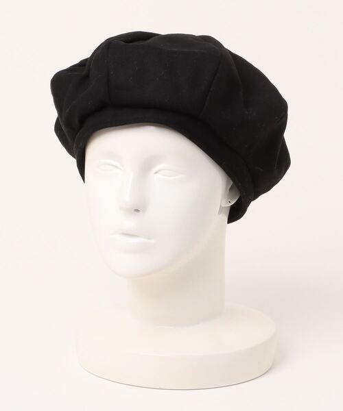 improves（インプローブス）の「ウール混 ベレー帽（ハンチング/ベレー帽・メンズ・ブラック/グレー・FREE）」の3枚目の写真