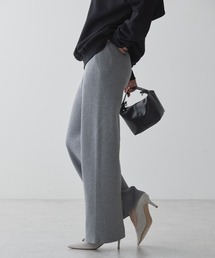 AMERICAN HOLIC | バイパチリブニットパンツ(その他パンツ)