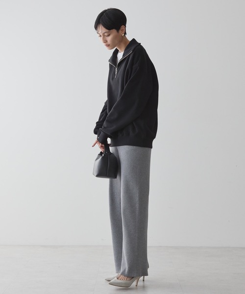 AMERICAN HOLIC（アメリカンホリック）の「バイパチリブニットパンツ（その他パンツ・レディース・ブラック/杢グレー/モカ・L/M）」の20枚目の写真