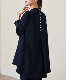 RANAN（ラナン）の「[2点セット]バックパール調デザインフレアーセットアップ（スーツセット）」