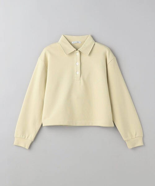BEAUTY&YOUTHUNITEDARROWS ソリッドコットンポロスウェット ソリッド コットン ポロ スウェット