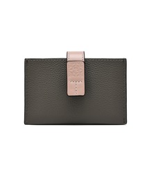 PADMA（パドマ）の「【PADMA/パドマ】牛革ベルトデザイン　シュリンクレザーマルチカードケース、ミニ財布（カードケース）」