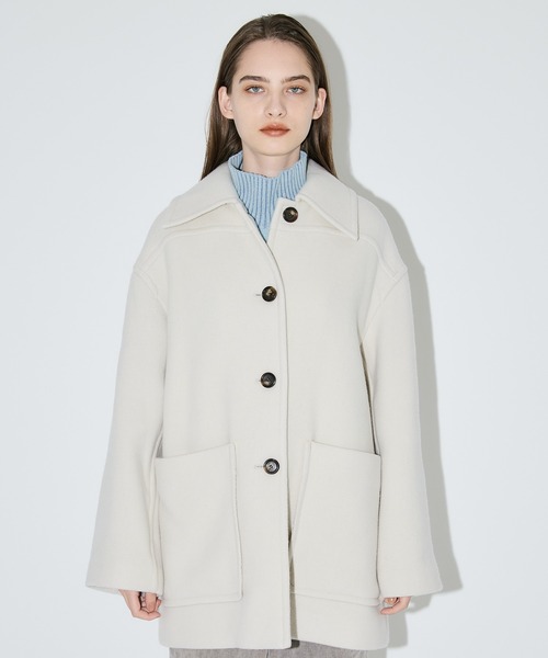 ステンカラーミドルコート（ステンカラーコート）｜PUBLIC TOKYO