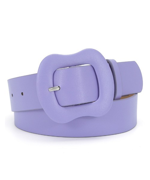 VIBGYOR Women（ヴィブジョー　ウィメン）の「【urge select】シンプル カラーベルト【10色展開】（ベルト・レディース・ホワイト/ブラック/ダークベージュ/グリーン/アイボリー/ライトパープル/ピンクベージュ/ブラウン/ピンク/イエロー・FREE）」の7枚目の写真