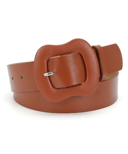 VIBGYOR Women（ヴィブジョー　ウィメン）の「【urge select】シンプル カラーベルト【10色展開】（ベルト・レディース・ホワイト/ブラック/ダークベージュ/グリーン/アイボリー/ライトパープル/ピンクベージュ/ブラウン/ピンク/イエロー・FREE）」の4枚目の写真