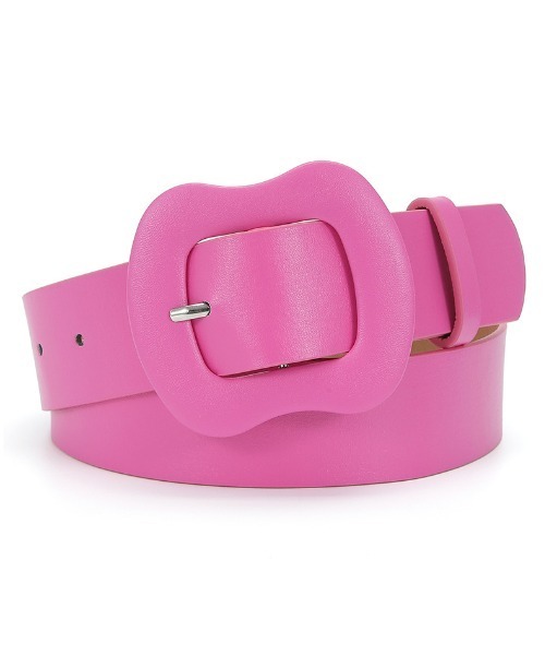 VIBGYOR Women（ヴィブジョー　ウィメン）の「【urge select】シンプル カラーベルト【10色展開】（ベルト・レディース・ホワイト/ブラック/ダークベージュ/グリーン/アイボリー/ライトパープル/ピンクベージュ/ブラウン/ピンク/イエロー・FREE）」の9枚目の写真