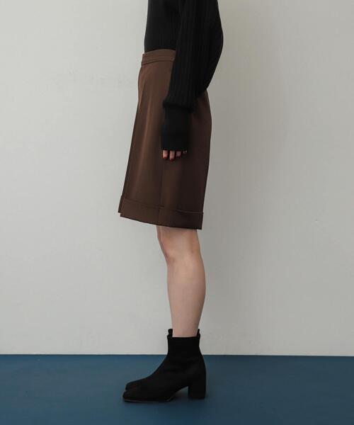 SENSE OF PLACE by URBAN RESEARCH（センスオブプレイスバイアーバンリサーチ）の「ダブルバミューダパンツ（その他パンツ・レディース・チャコールグレー/ブラウン/アイボリー・SMALL/MEDIUM）」の21枚目の写真