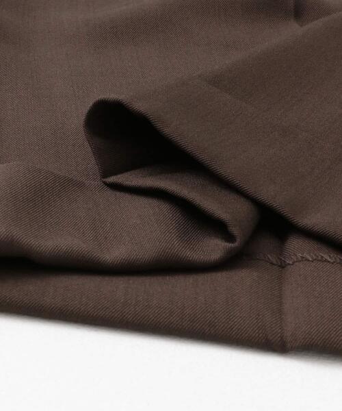 SENSE OF PLACE by URBAN RESEARCH（センスオブプレイスバイアーバンリサーチ）の「ダブルバミューダパンツ（その他パンツ・レディース・チャコールグレー/ブラウン/アイボリー・SMALL/MEDIUM）」の13枚目の写真