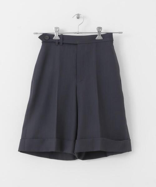 SENSE OF PLACE by URBAN RESEARCH（センスオブプレイスバイアーバンリサーチ）の「ダブルバミューダパンツ（その他パンツ・レディース・チャコールグレー/ブラウン/アイボリー・SMALL/MEDIUM）」の5枚目の写真