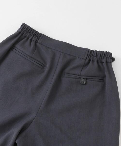 SENSE OF PLACE by URBAN RESEARCH（センスオブプレイスバイアーバンリサーチ）の「ダブルバミューダパンツ（その他パンツ・レディース・チャコールグレー/ブラウン/アイボリー・SMALL/MEDIUM）」の4枚目の写真