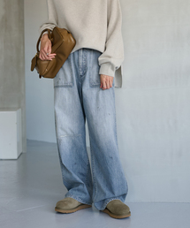 JOHNBULL/ジョンブル 10oz INDIGO UTILITY パンツ