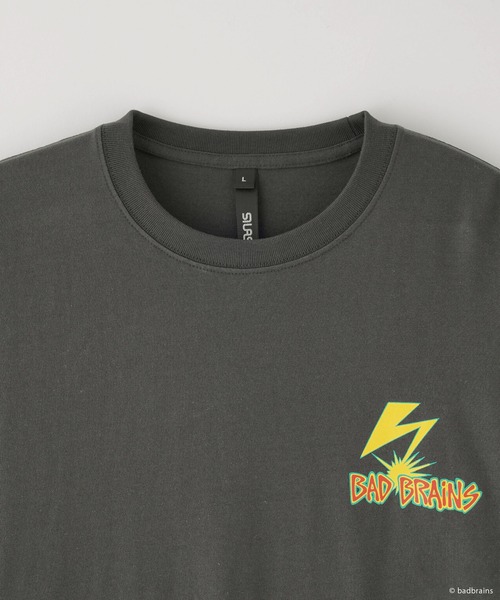 bad brains Tシャツ 89ツアー　Lサイズ ダークグレー Hombre Nino BAD BRAiNS Tシャツ ブラック Lサイズ - メルカリ