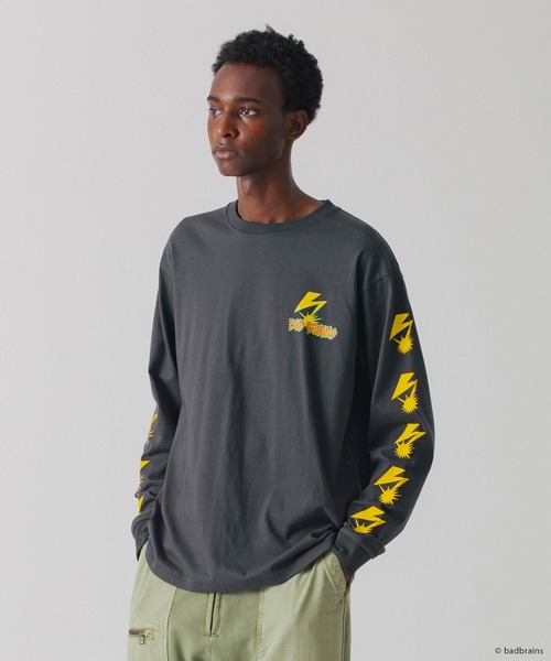 サイラス　バッドブレインズ　長袖tシャツ ロンT ロングスリーブ　ハードコア 楽天市場】コラボ サイラス SILAS バッドブレインズ ロング