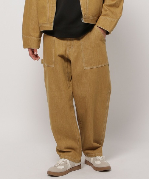 niko and...（ニコアンド）の「【niko and ...JEANS 2025SS】ペインターデニムパンツ（デニムパンツ・メンズ・インディゴブルー/ブラウン/オフホワイト/ブルー/ブラック・SMALL/MEDIUM/LARGE）」の6枚目の写真