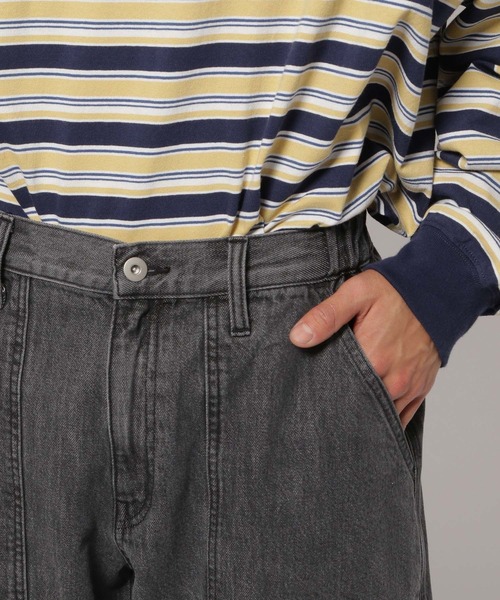 niko and...（ニコアンド）の「【niko and ...JEANS 2025SS】ペインターデニムパンツ（デニムパンツ・メンズ・インディゴブルー/ブラウン/オフホワイト/ブルー/ブラック・SMALL/MEDIUM/LARGE）」の15枚目の写真