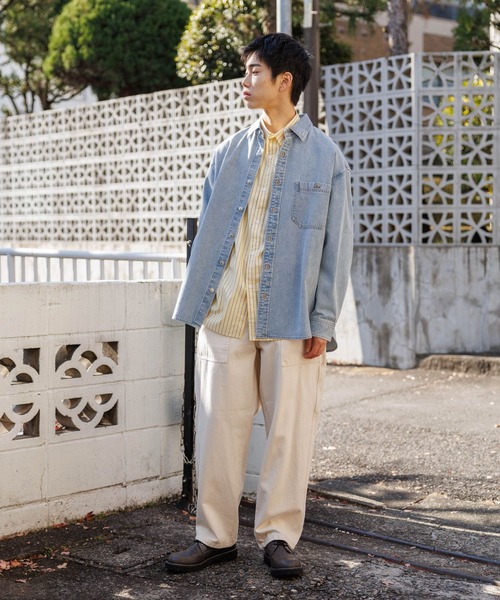ENCOMING 25SS ペインターデニム 32 25SS】ENCOMING PAINTERS DENIM TROUSER - BLACK | NOUVERTEmagazine