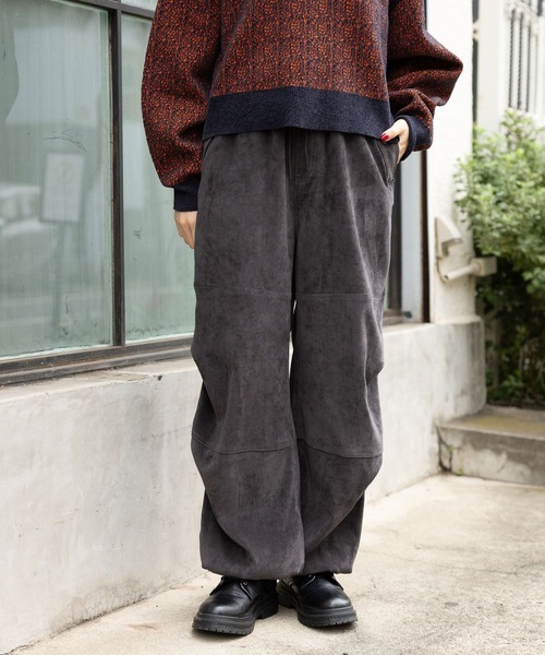 ☆白猫☆ ニコアンド　ゆるっと起毛カーゴパンツ niko and（ニコアンド）の「ゆるっと起毛カーゴパンツ