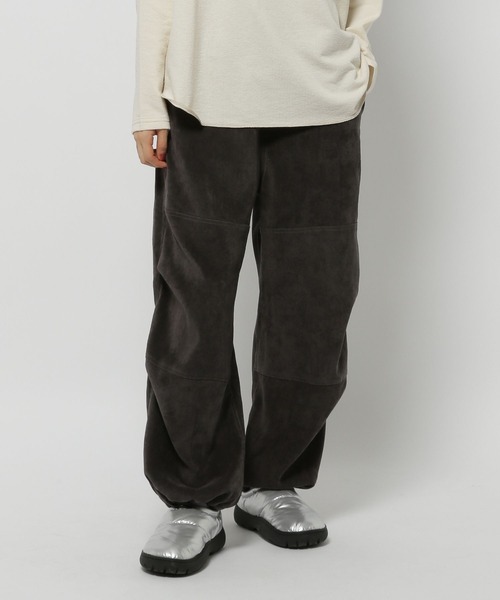 niko and...（ニコアンド）の「ゆるっと起毛スノーパンツ（その他パンツ・レディース・サックスブルー/アイボリー/チャコール・FREE）」の11枚目の写真