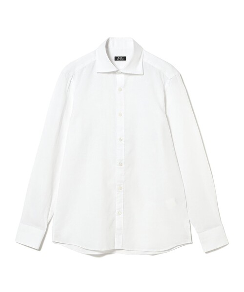 BRILLA per il gusto（ブリッラペルイルグースト）の「リネンコットン ワイドカラーシャツ（シャツ/ブラウス・メンズ・ブラック/ブルー系その他3/ホワイト/ブラウン・XS/S/M/L/XL）」の2枚目の写真