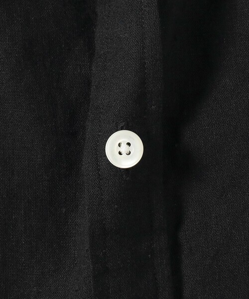 BRILLA per il gusto（ブリッラペルイルグースト）の「リネンコットン ワイドカラーシャツ（シャツ/ブラウス・メンズ・ブラック/ブルー系その他3/ホワイト/ブラウン・XS/S/M/L/XL）」の7枚目の写真