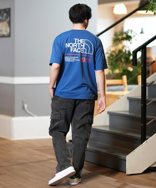 THE NORTH FACE/ザ・ノース・フェイス S/S ES66LOGOWIDE T 半袖T