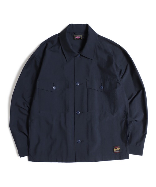 ROTAR（ローター）の「Nylon Rip Stop Military shirt（シャツ/ブラウス・メンズ・スミクロ/ネイビー・MEDIUM/LARGE/X-LARGE）」の12枚目の写真