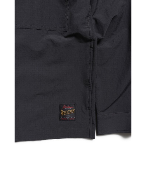 ROTAR（ローター）の「Nylon Rip Stop Military shirt（シャツ/ブラウス・メンズ・スミクロ/ネイビー・MEDIUM/LARGE/X-LARGE）」の4枚目の写真