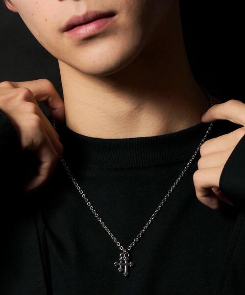 WEGO(ウィゴー)の「WEGO/Wミニモチーフネックレス(ネックレス・メンズ・その他1/その他2/その他3/その他4・FREE)」の1枚目の写真