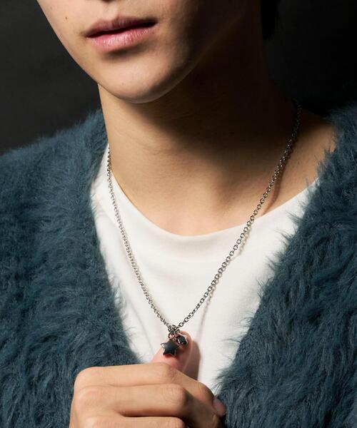 WEGO(ウィゴー)の「WEGO/Wミニモチーフネックレス(ネックレス・メンズ・その他1/その他2/その他3/その他4・FREE)」の4枚目の写真