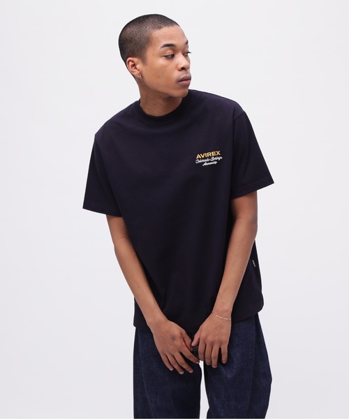 AVIREX アヴィレックス USAFA SQUADRONS EMBROIDERY T-SHIRT USAFA SQUADRONS EMBROIDERY T-SHIRT / 刺繍 半袖Tシャツ