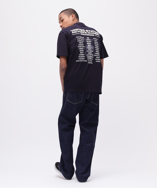 USAFA SQUADRONS EMBROIDERY T-SHIRT / 刺繍 半袖Tシャツ