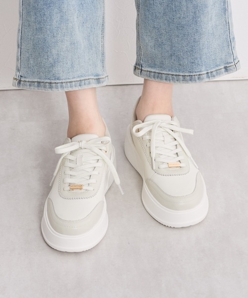 HIMIKO】厚底コートソールスニーカー/657102（スニーカー