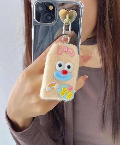 WEGO/ミニラッキーチャームモンスターぬいぐるみキーホルダー