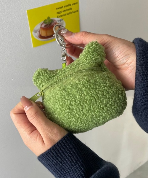 WEGO/もこもこけろちゃんぬいぐるみポーチ（ポーチ）｜WEGO（ウィゴー