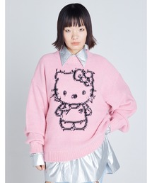 【HELLO KITTY x little sunny bite】knit top