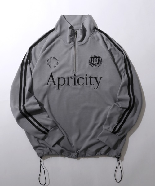 【セール】Game Half Zip Sweat shirt/オーバーサイズ ブロークコア ゲームシャツ ユニフォーム ポンチ ハーフジップ トレーナー スウェット（スウェット）｜SITRY（シトリー）