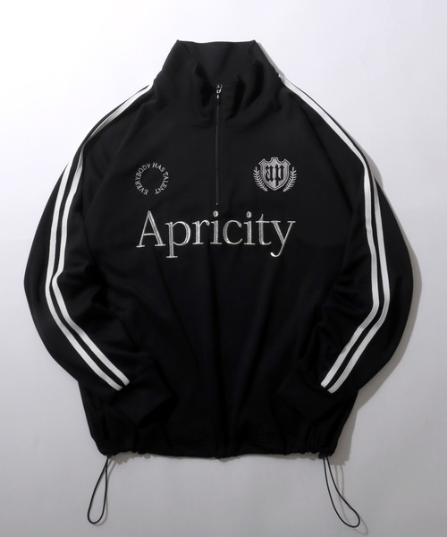 【セール】Game Half Zip Sweat shirt/オーバーサイズ ブロークコア ゲームシャツ ユニフォーム ポンチ ハーフジップ トレーナー スウェット（スウェット）｜SITRY（シトリー）スウェット