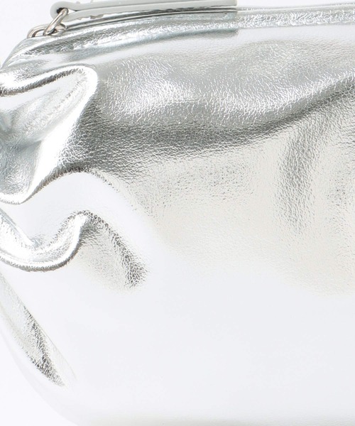 Three Four Time(スリーフォータイム)の「ギョウザ型ミニショルダー(ショルダーバッグ・レディース・イエロー/シルバー/ブラック・FREE)」の13枚目の写真