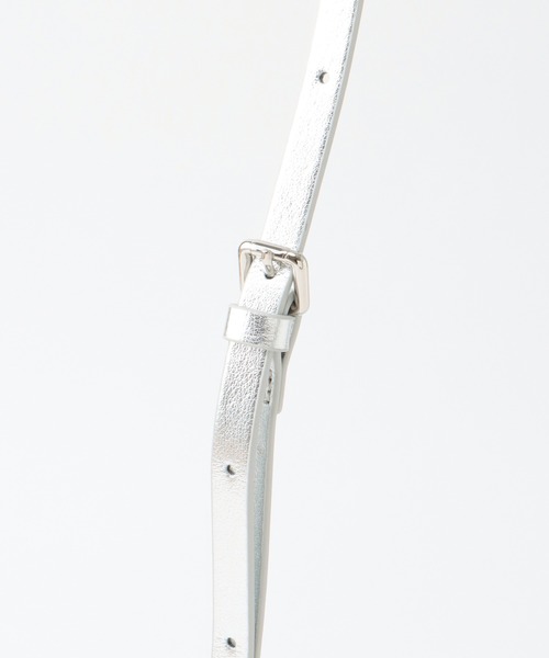 Three Four Time(スリーフォータイム)の「ギョウザ型ミニショルダー(ショルダーバッグ・レディース・イエロー/シルバー/ブラック・FREE)」の12枚目の写真