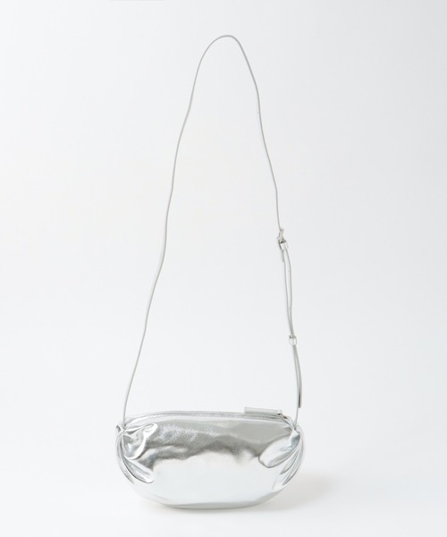 Three Four Time(スリーフォータイム)の「ギョウザ型ミニショルダー(ショルダーバッグ・レディース・イエロー/シルバー/ブラック・FREE)」の8枚目の写真