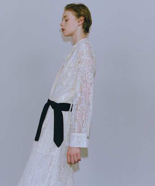 NOUNLESS/ナウンレス】LOOSE LACE JUMPSUIT NOUNLESS/ナウンレス】LOOSE LACE JUMPSUIT