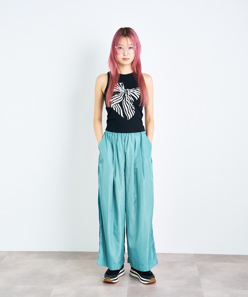 ANNA SUI NYC(アナ スイ エヌ ワイ シー)の「キャンディリボン タンクトップ(タンクトップ・レディース・ブラック/サックスブルー/ホワイト・FREE)」の13枚目の写真