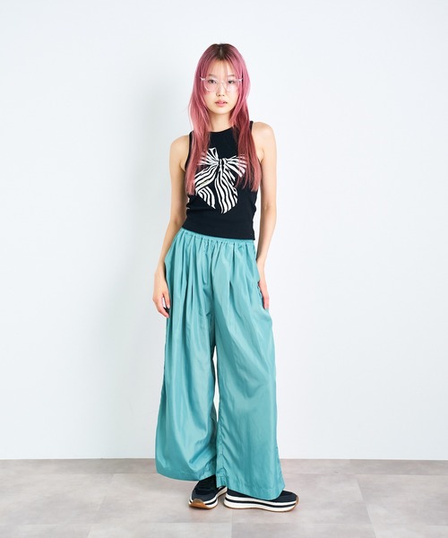 ANNA SUI NYC(アナ スイ エヌ ワイ シー)の「キャンディリボン タンクトップ(タンクトップ・レディース・ブラック/サックスブルー/ホワイト・FREE)」の14枚目の写真