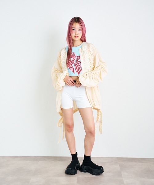 ANNA SUI NYC(アナ スイ エヌ ワイ シー)の「キャンディリボン タンクトップ(タンクトップ・レディース・ブラック/サックスブルー/ホワイト・FREE)」の20枚目の写真