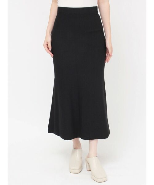 LAGUNAMOON(ラグナムーン)の「ナローニットスカート(スカート・レディース・ミント/ブルー/ブラック・FREE)」の18枚目の写真