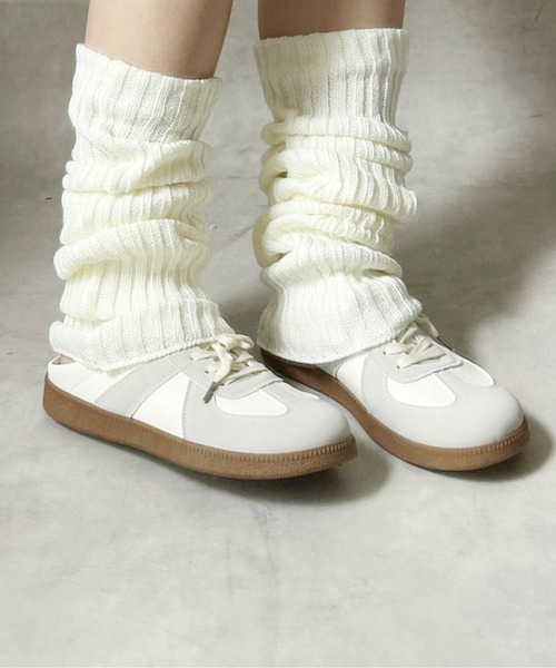 IMARI / イマリ 】 配色 ジャーマントレーナー ミュール スニーカー #_