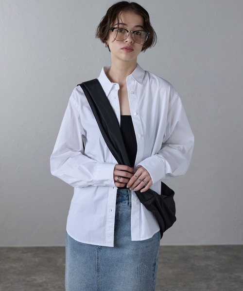 Bonjour Sagan（ボンジュールサガン）の「ビッグ ラウンド ワンショルダーバッグ【ユニセックス】（ショルダーバッグ・レディース・ブラック・FREE）」の7枚目の写真