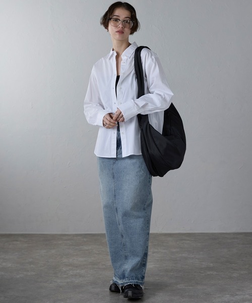 Bonjour Sagan（ボンジュールサガン）の「ビッグ ラウンド ワンショルダーバッグ【ユニセックス】（ショルダーバッグ・レディース・ブラック・FREE）」の8枚目の写真