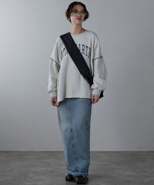 Bonjour Sagan（ボンジュールサガン）の「ビッグ ラウンド ワンショルダーバッグ【ユニセックス】（ショルダーバッグ・レディース・ブラック・FREE）」の11枚目の写真